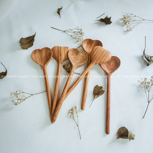Best Mom Ever | Heart-Carved Wooden Spoon