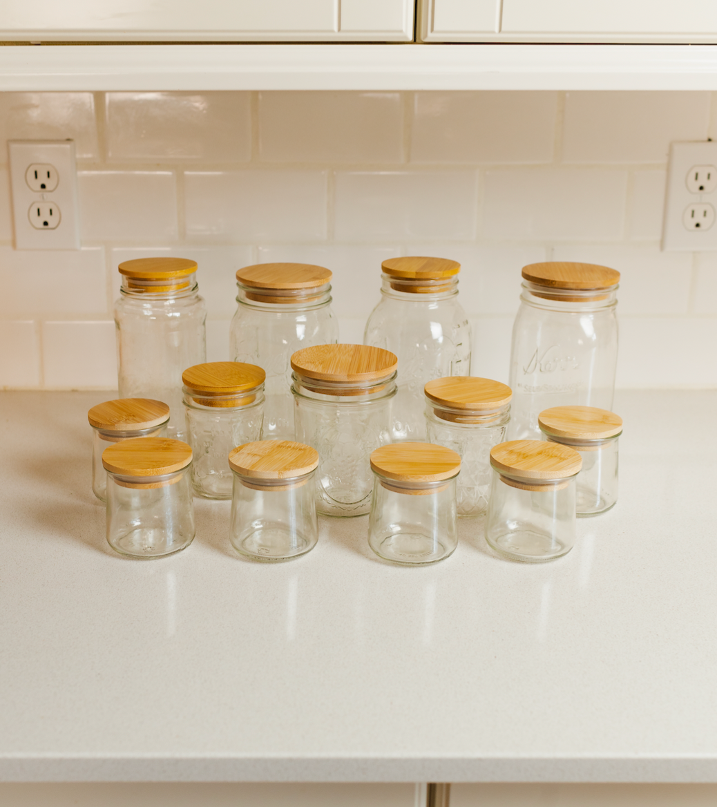Oui Jar Bamboo Lid | Eco-Storage