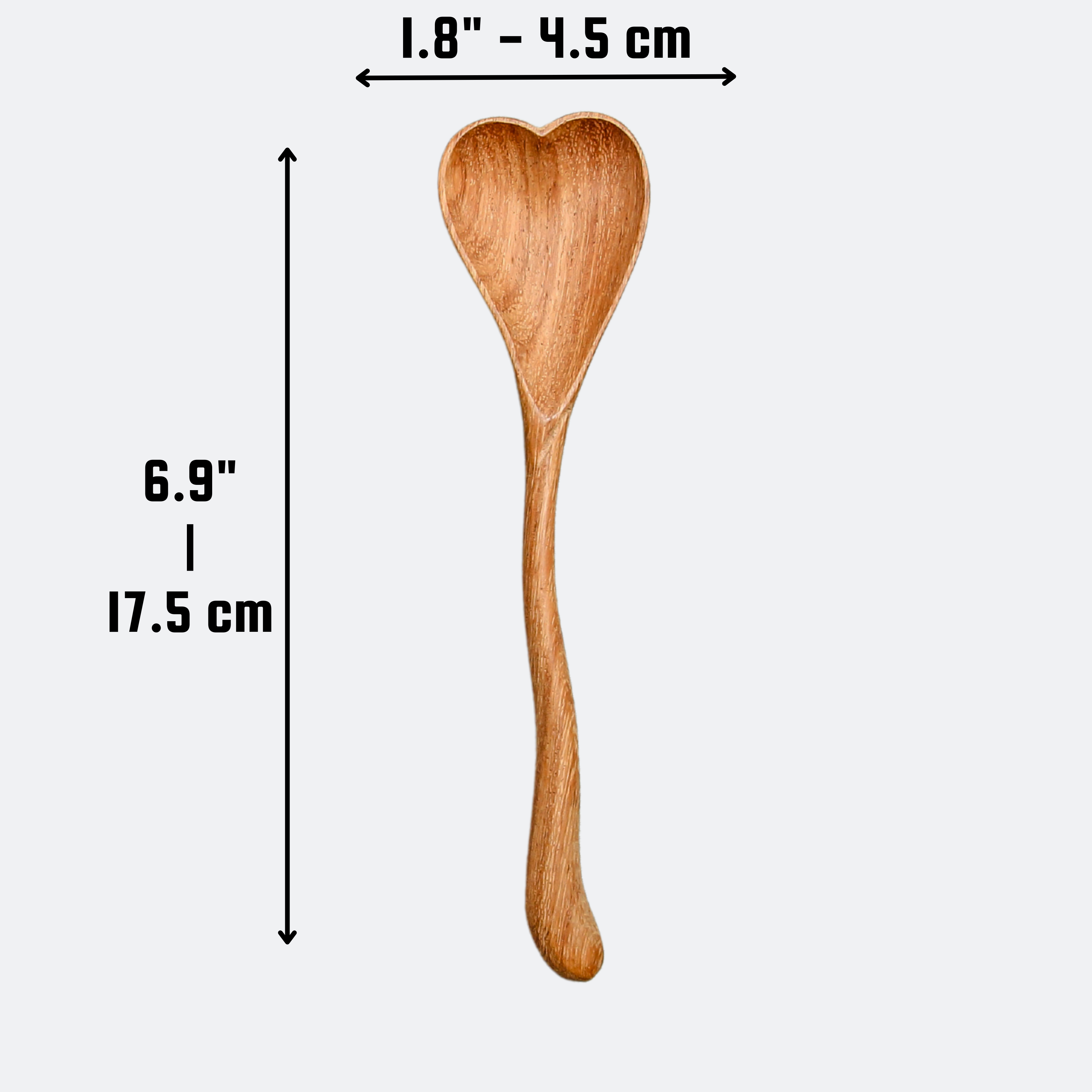 The Wiggly Heart | Hand-Carved Wooden Spoon