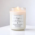 Happy Birthday Gift Candle | Mimosa Champagne