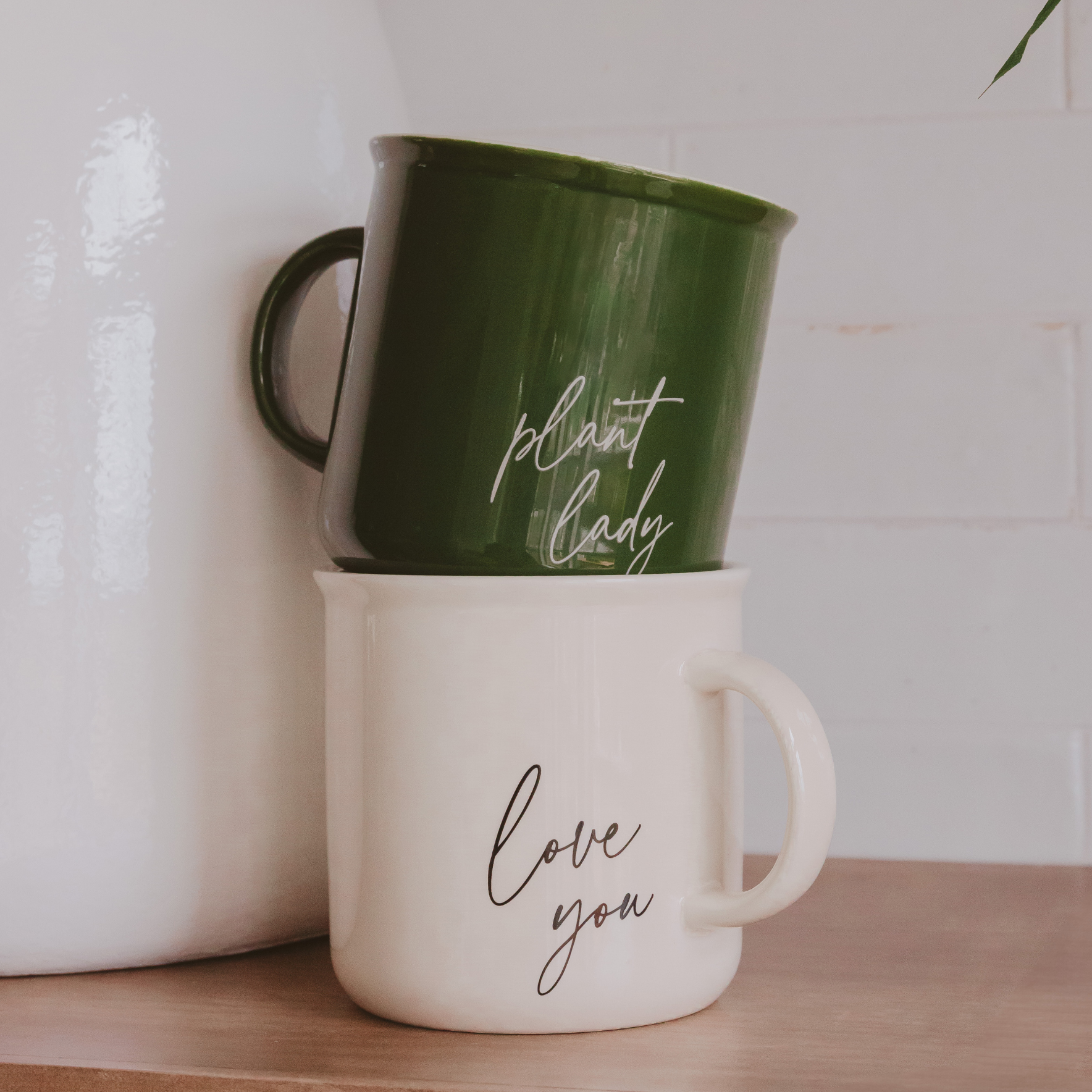 Plant Lady | 11 oz Forest Green Campfire Mug