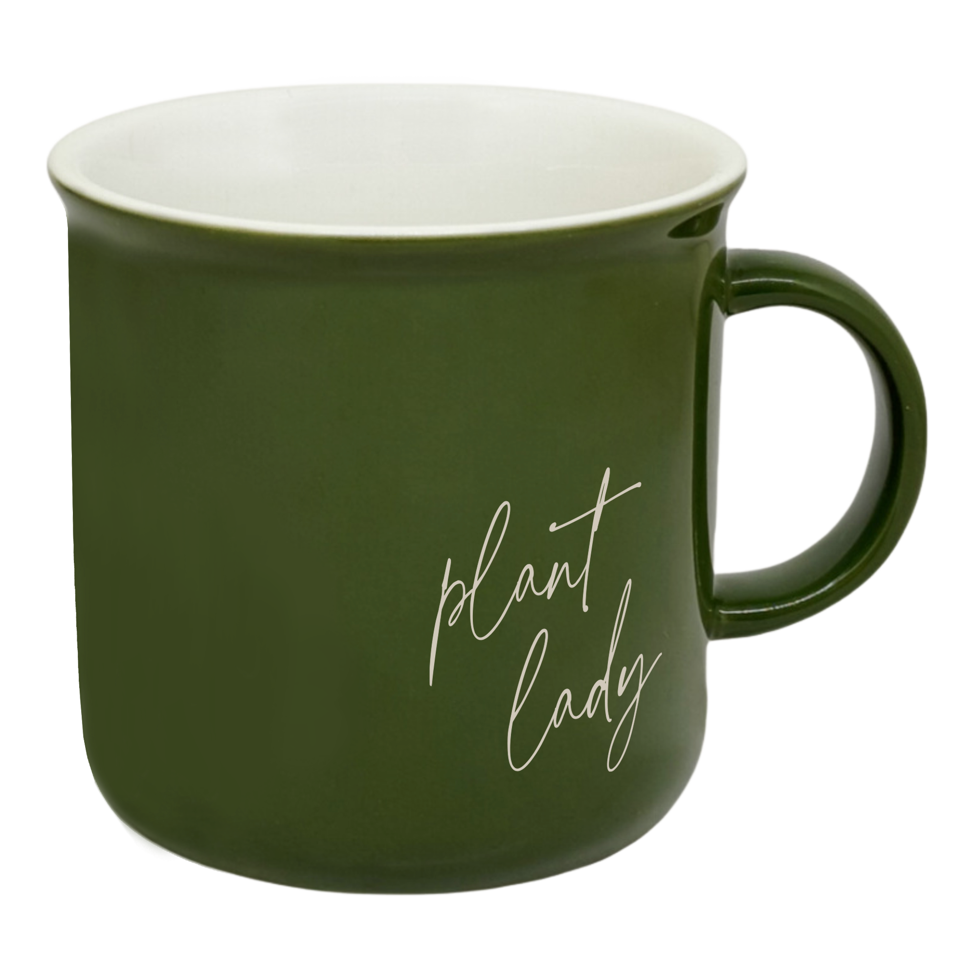 Plant Lady | 11 oz Forest Green Campfire Mug