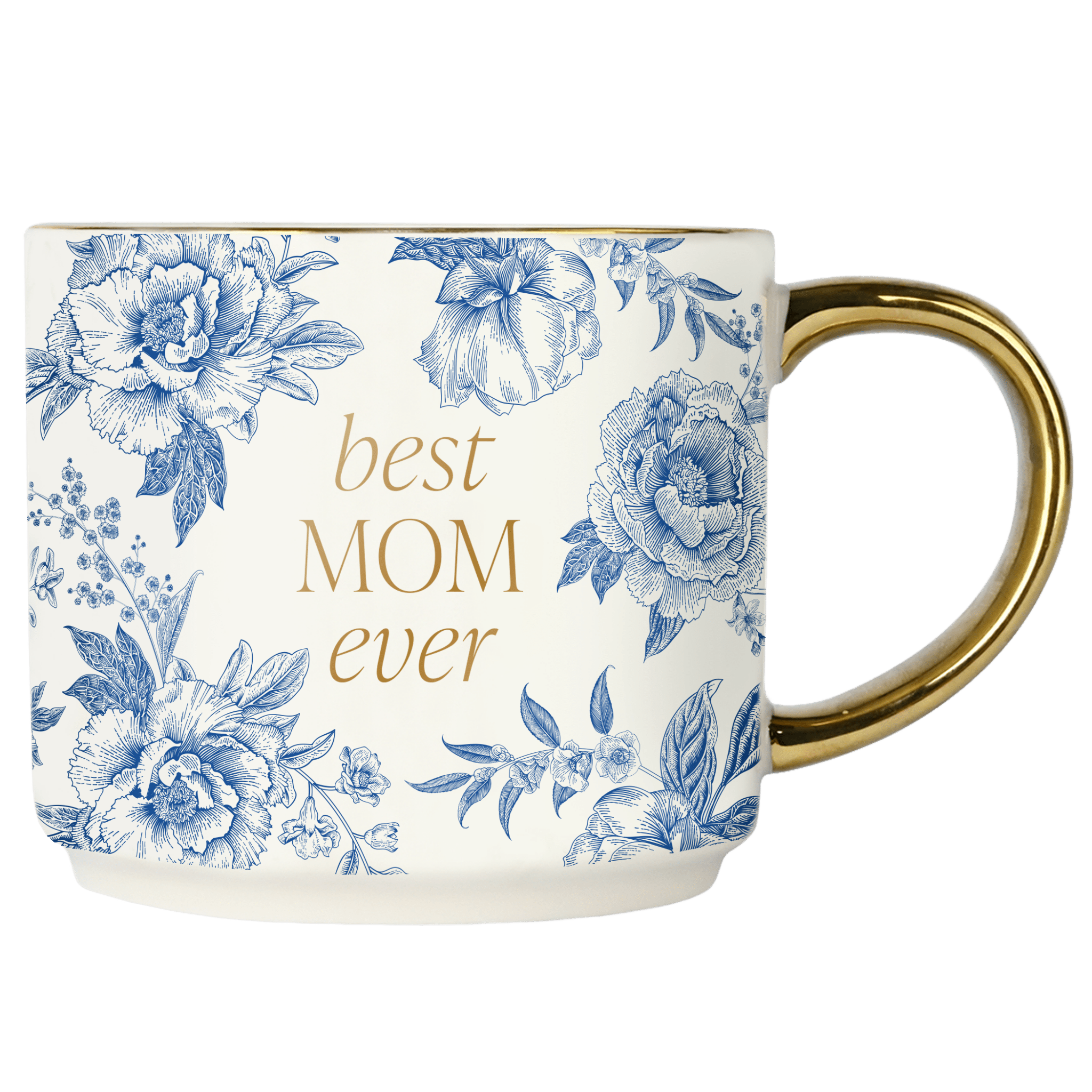 Best Mom Ever | Gold Handle Mugs