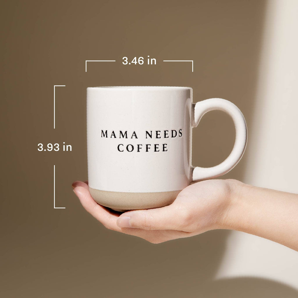 Mama Needs Coffee Stoneware Mug