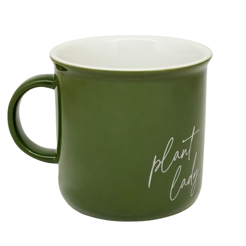 Plant Lady | 11 oz Forest Green Campfire Mug