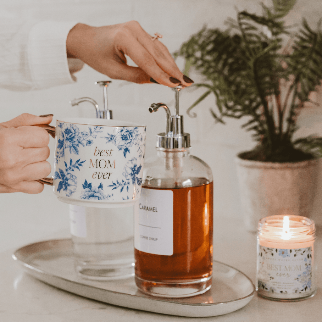 Best Mom Ever | Gold Handle Mugs