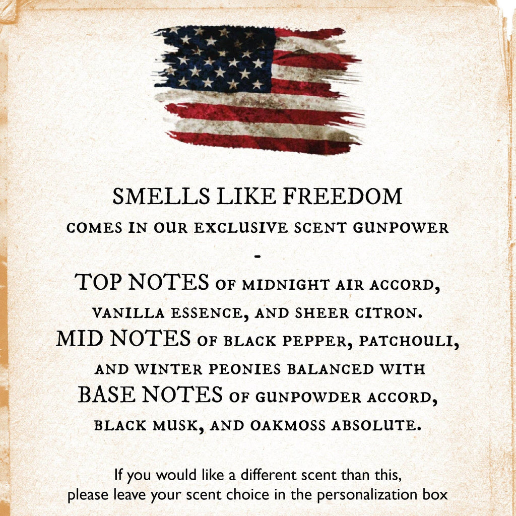 Smells Like Freedom Soy Candle