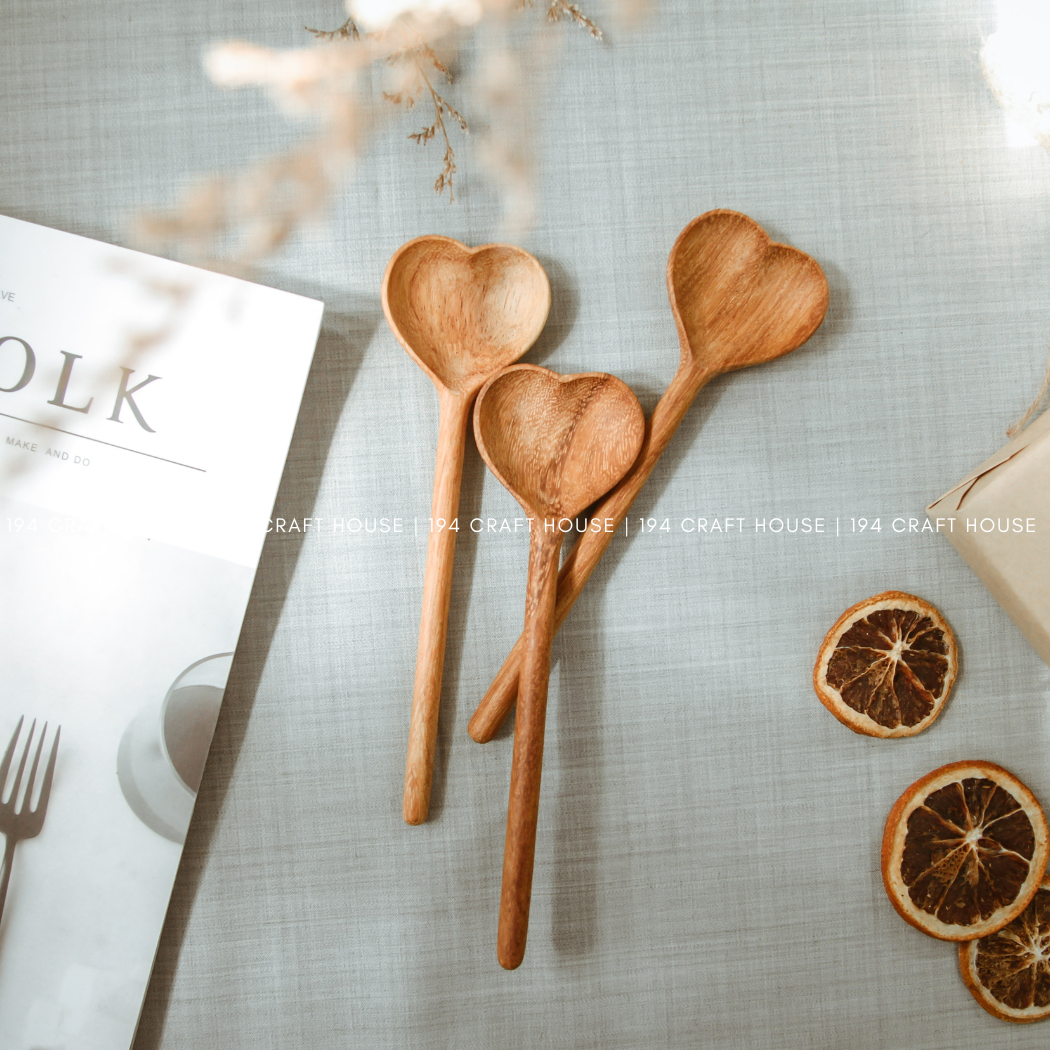 Best Mom Ever | Heart-Carved Wooden Spoon
