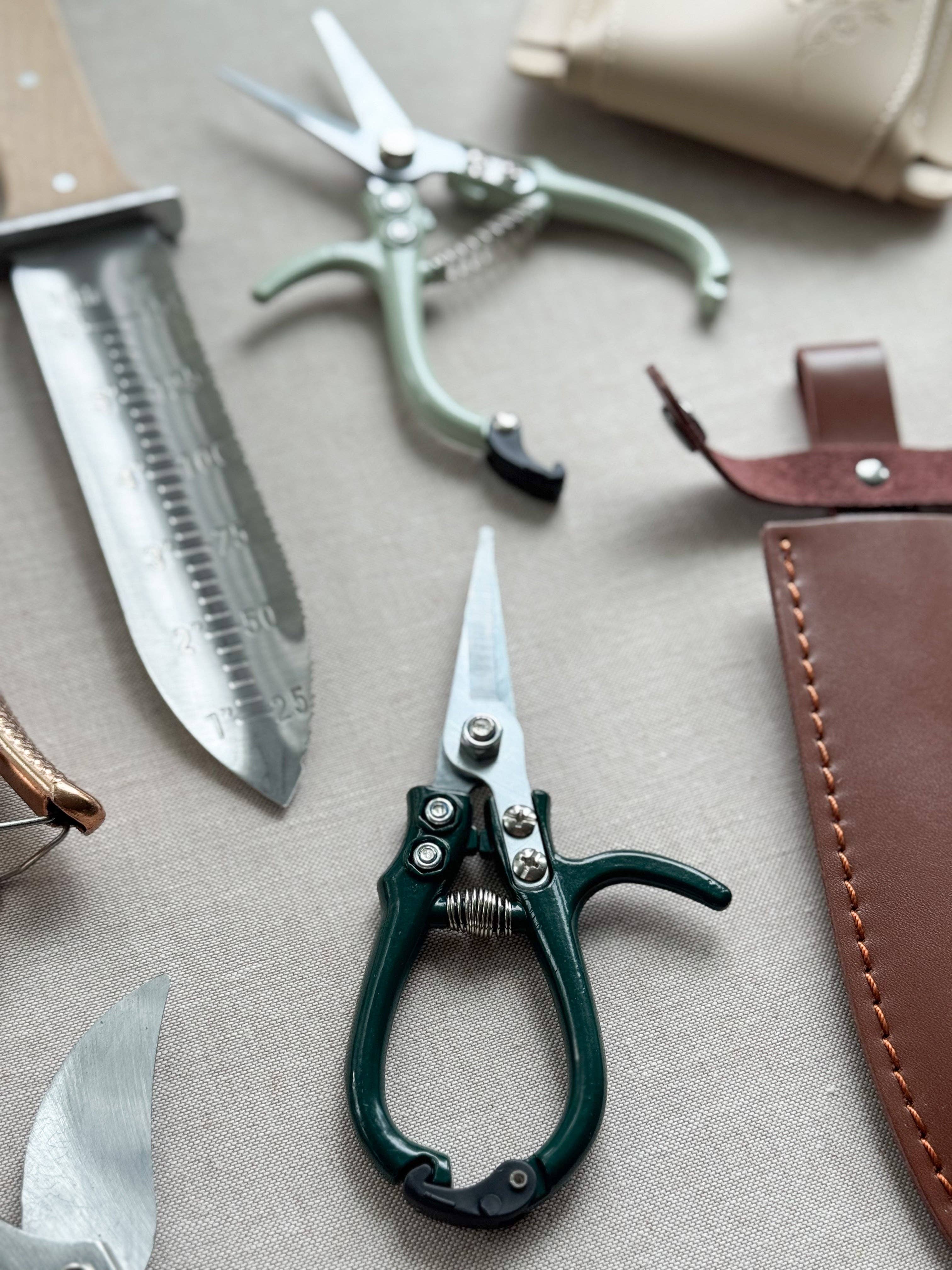 Mini Precision Pointed Shear | Moss Green